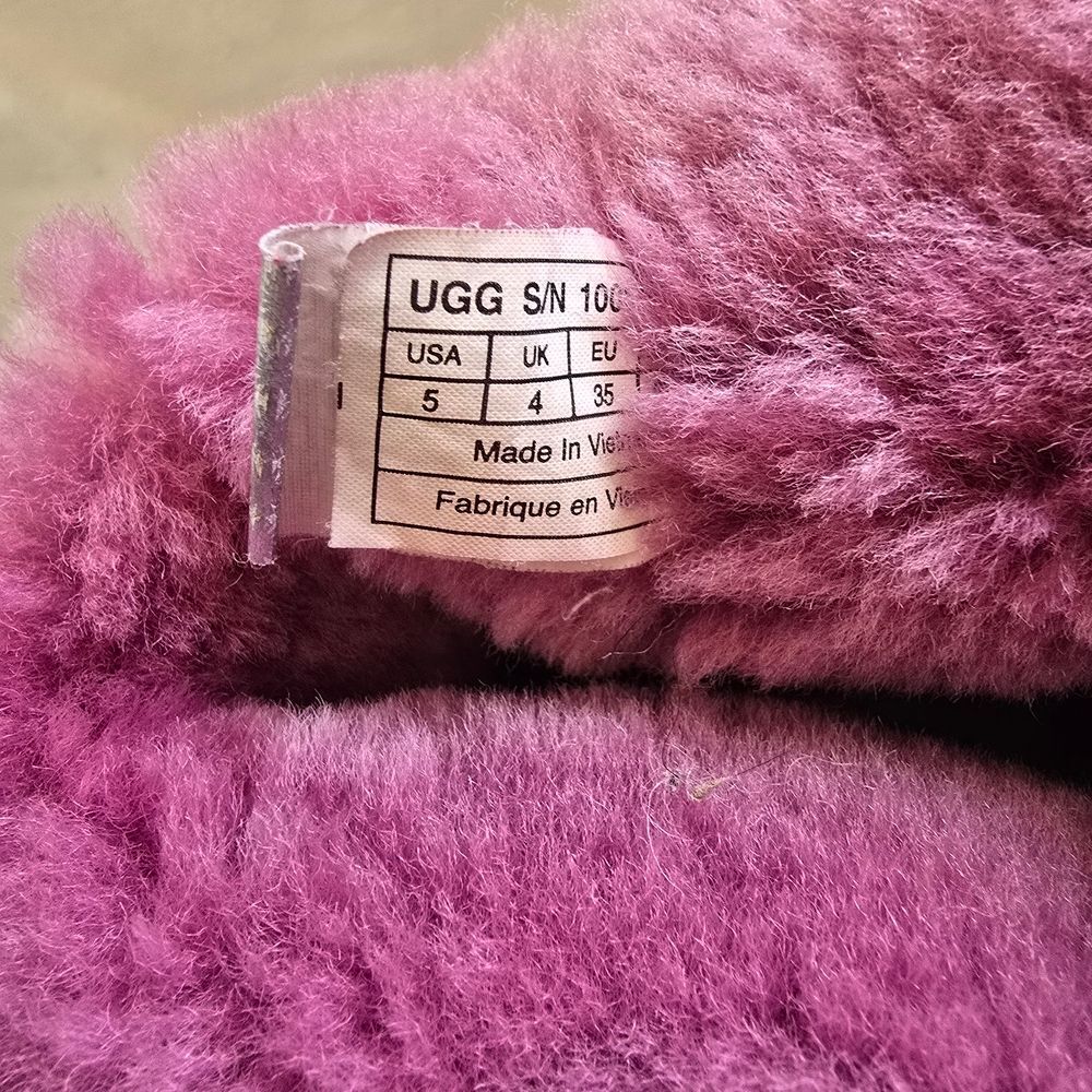 Authentic UGG Plush Purple Boots - Picture 4 of 4